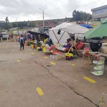 Feria Alternativa en el barrio Saragosin- parroquia Juan Montalvo.